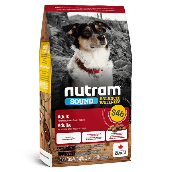 Nutram S46 Pork & Barley Adult Dog