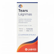 Labyes Tears - Sustituto De Lágrimas Para Perros Y Gatos 8ml