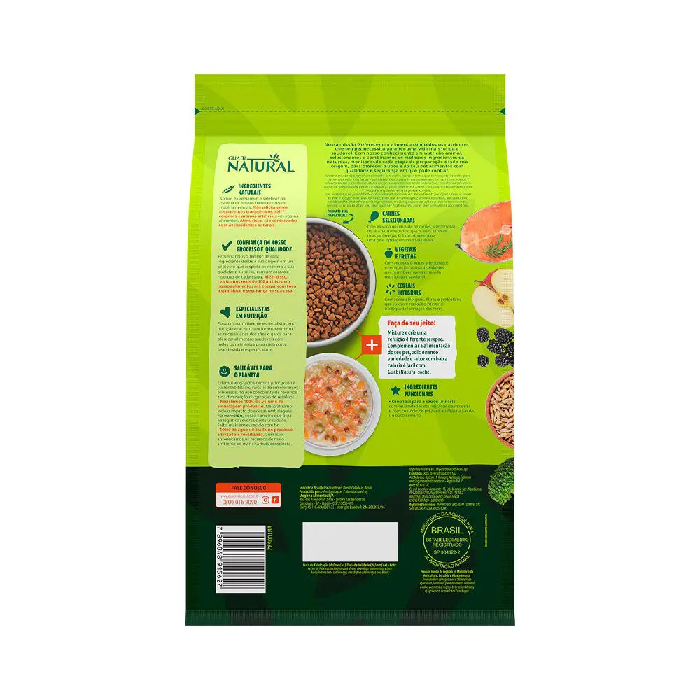 Guabi Natural Gato Adulto Salmón y Cebada