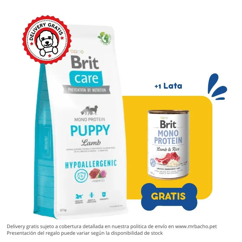 Brit Care Dog Hypoallergenic Puppy Lamb