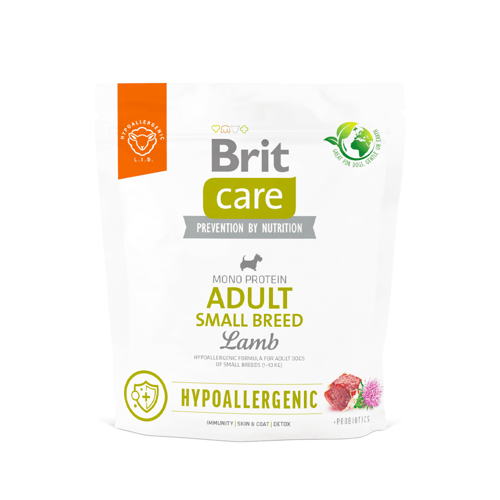 Brit Care Dog Hypoallergenic Adult Small Breed Lamb