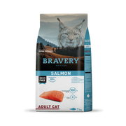 Bravery Grain-Free Adult Cat Salmón