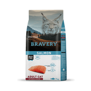 Bravery Grain-Free Adult Cat Sterilized Salmón