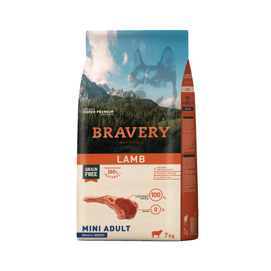 Bravery Grain-Free Dog Lamb Mini Adult Small Breeds