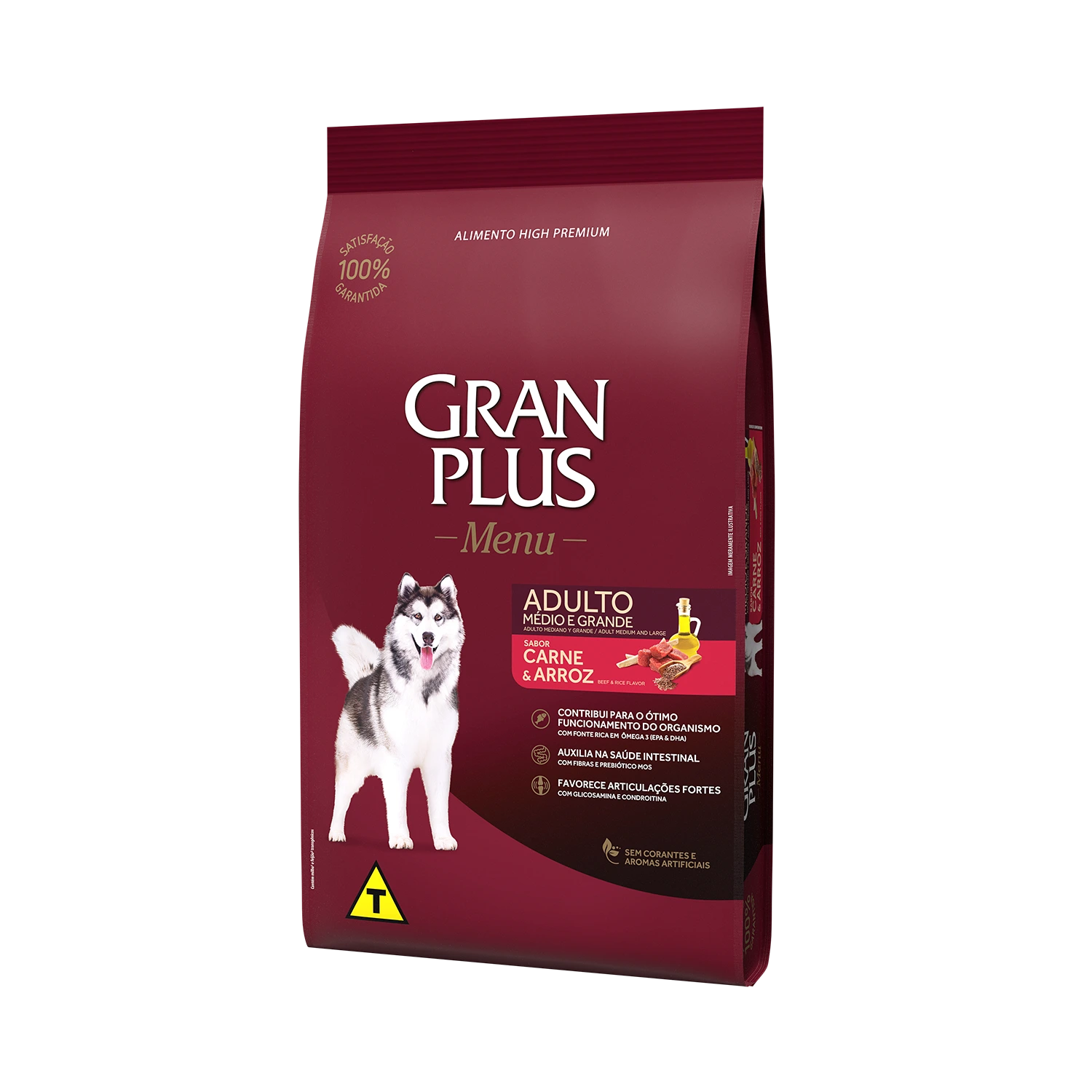 Gran Plus Menú Perro Adulto Mediano/Grande Carne y Arroz