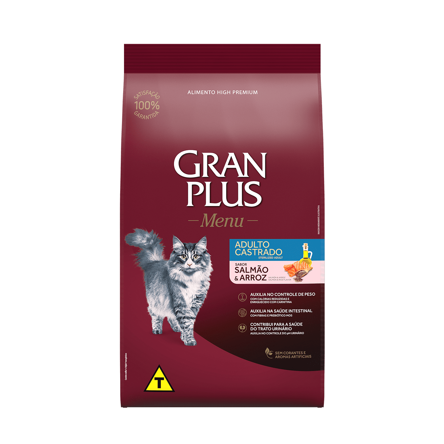 Gran Plus Gato Castrado Salmón y Arroz