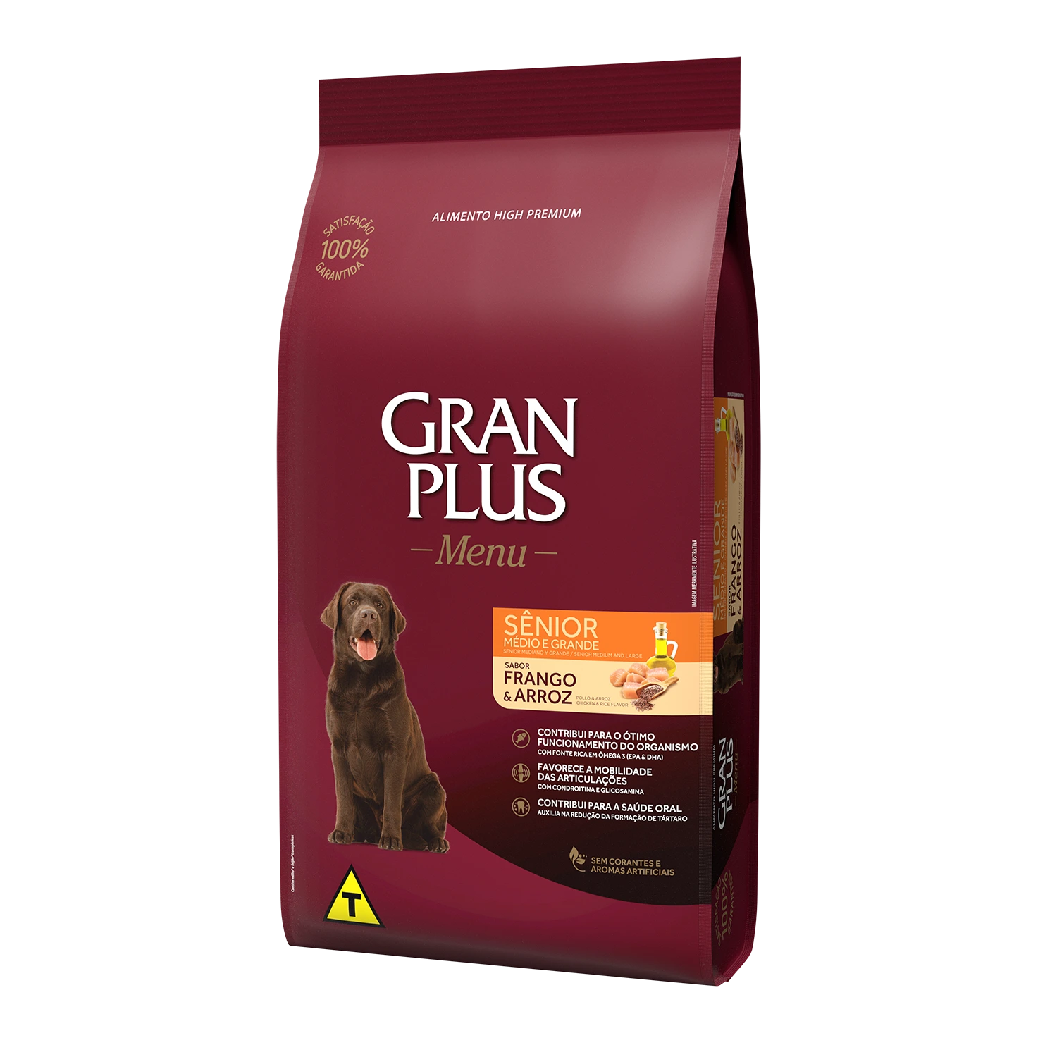 Gran Plus Menú Perro Senior Mediano/Grande Pollo y Arroz