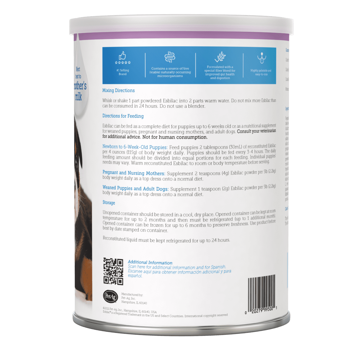 Pet Ag Esbilac Puppy 340gr