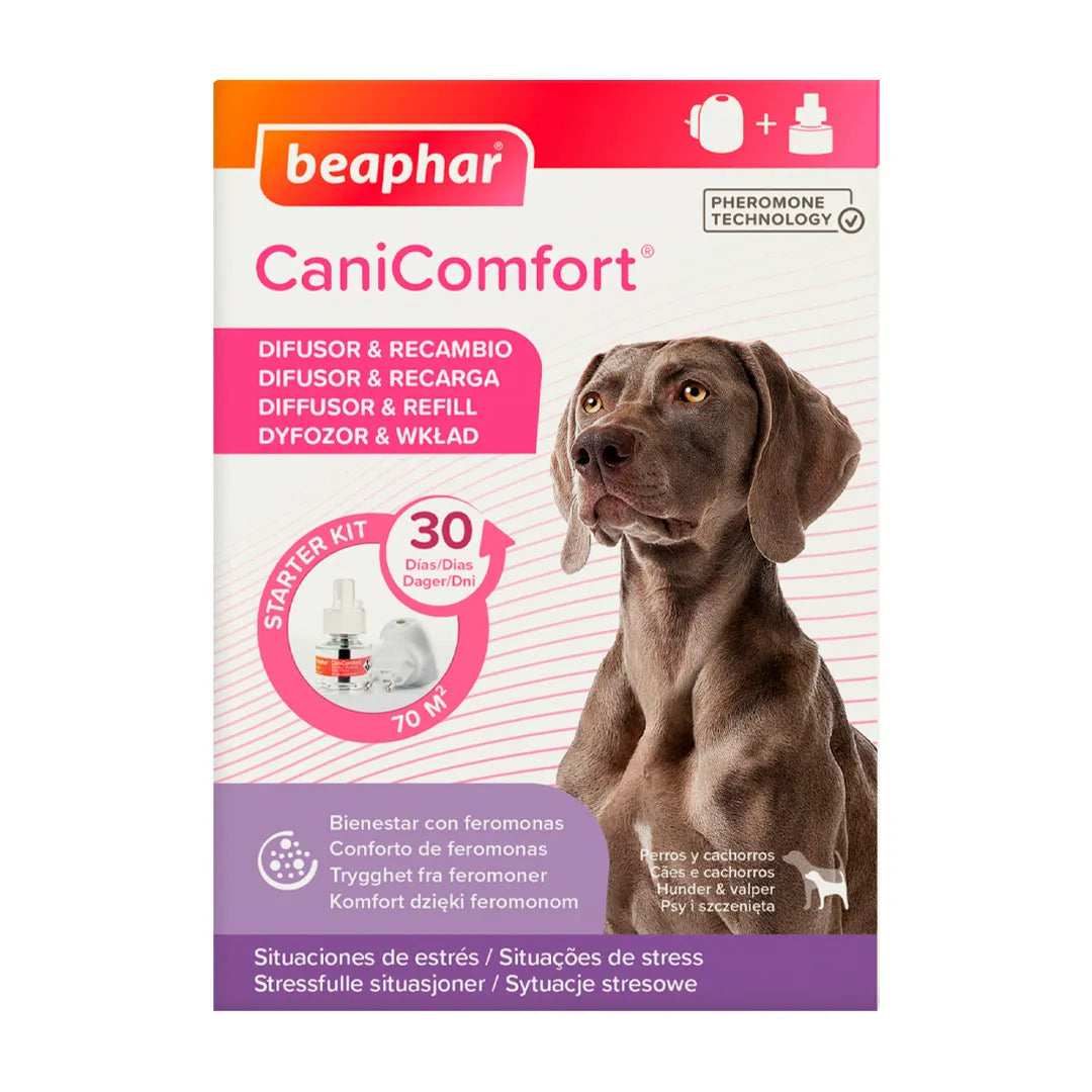 Beaphar CaniComfort Calming Starter Kit - Difusor de feromonas para perros