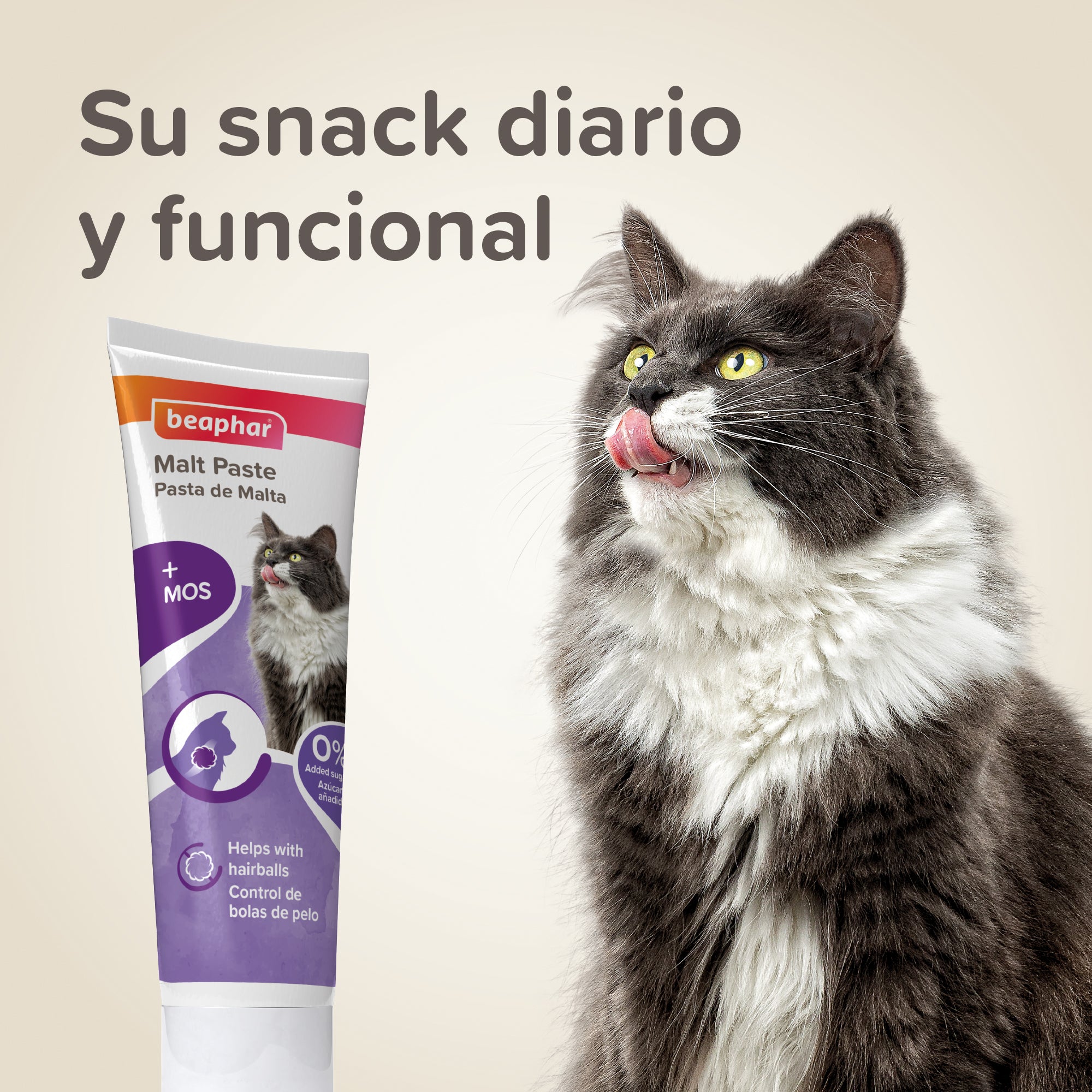 Beaphar Pasta de Malta para gatos