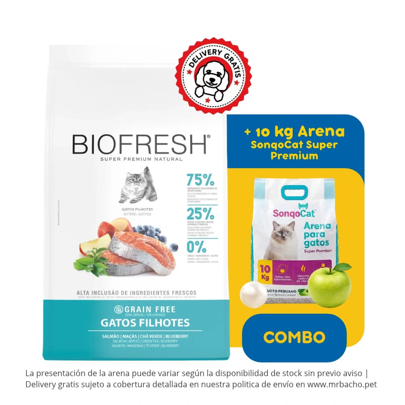 Biofresh Grain-Free Gatitos Salmón