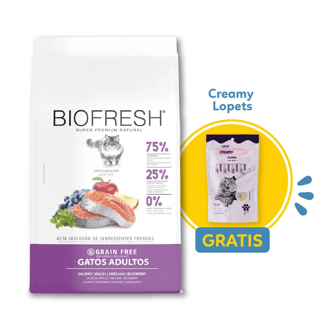Biofresh Grain-Free Gato Adulto Salmón