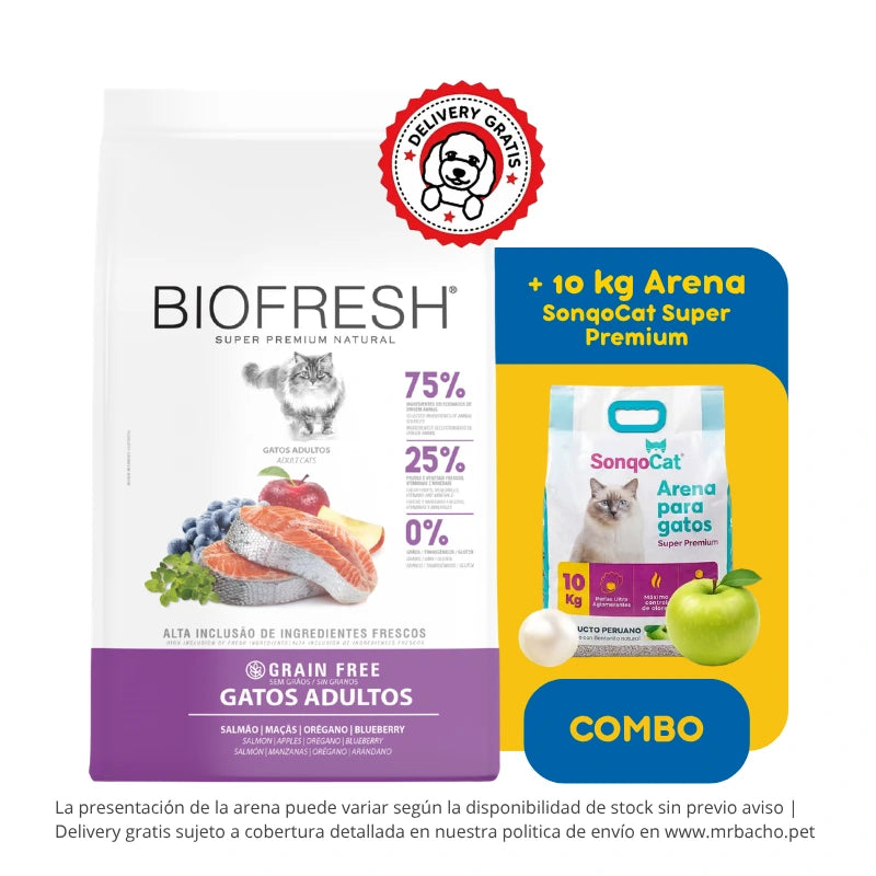 Biofresh Grain-Free Gato Adulto Salmón
