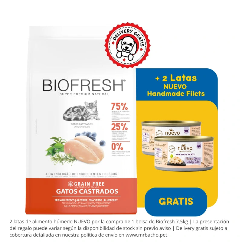 Biofresh Grain-Free Gato Castrado Pollo