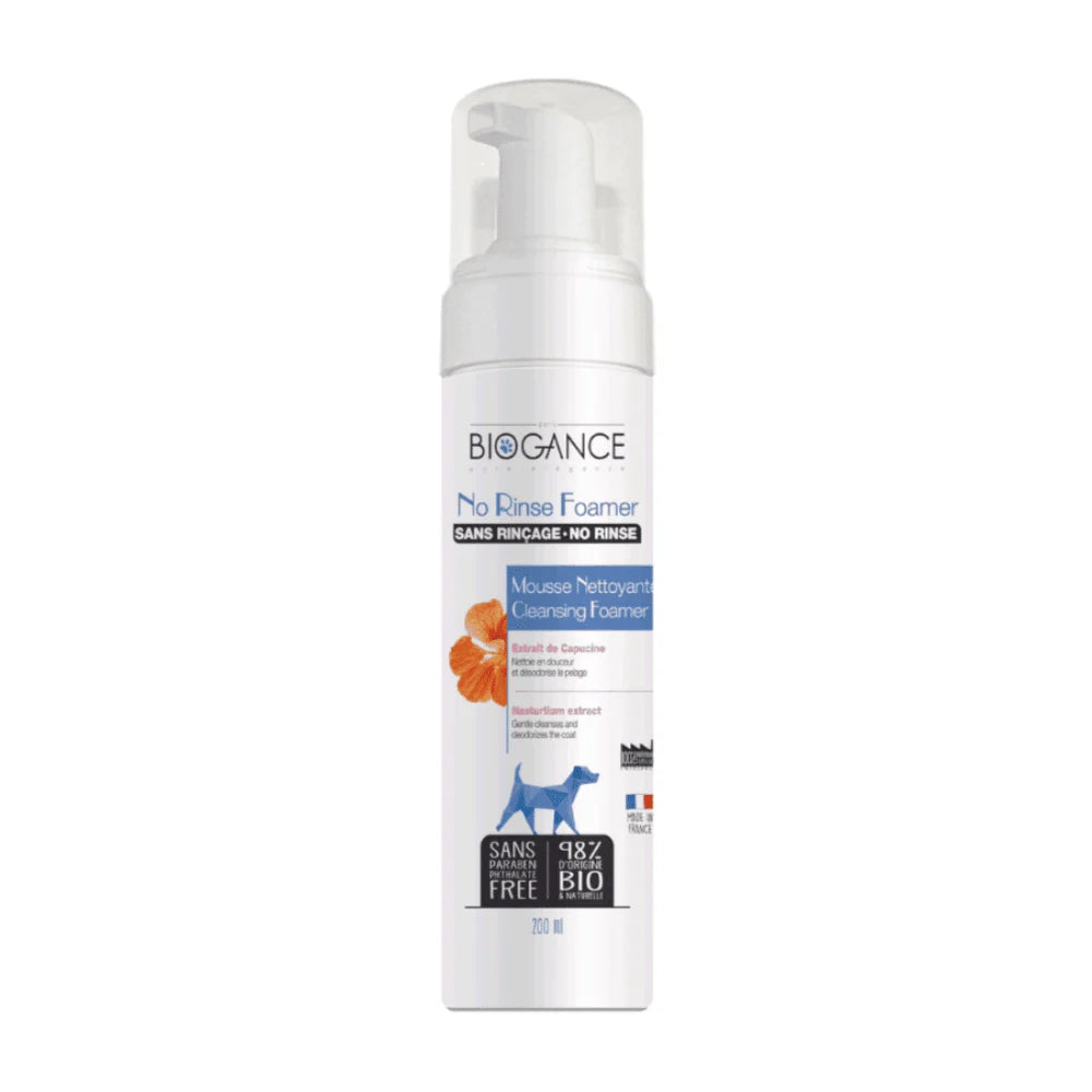 Biogance No Rinse Foamer - Baño seco para perros