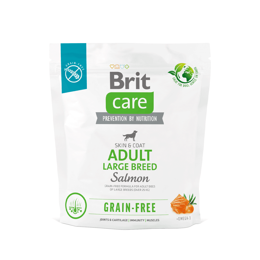 Brit Care Dog Grain-free Adult Large Breed Salmón