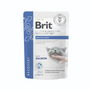Brit Veterinary Diet Cat Grain-Free Recovery Pouch Fillets in Gravy