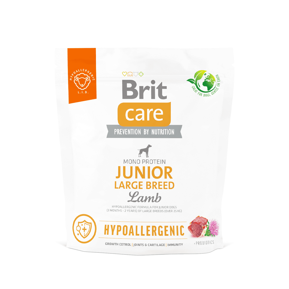 Brit Care Dog Hypoallergenic Junior Large Breed Lamb
