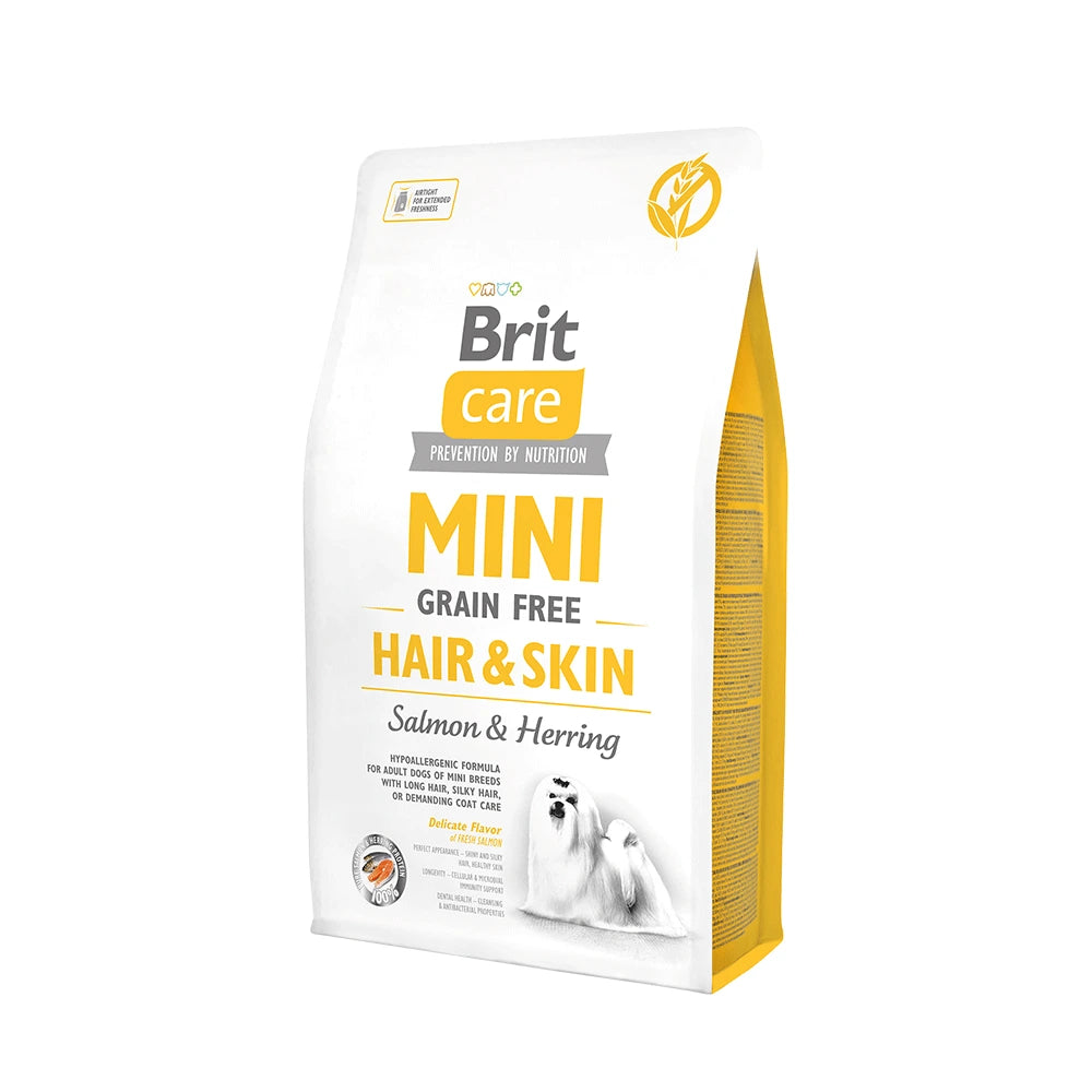 Brit Care Mini Grain-Free Hair & Skin - Salmon & Herring