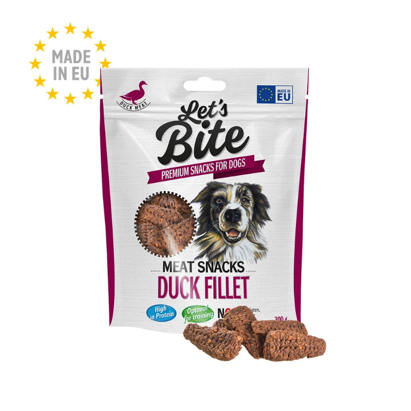 Brit Let's Bite Meat Snacks - Duck Fillet