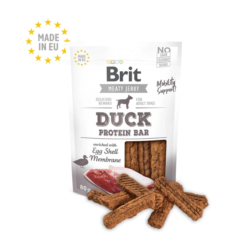 Brit Meaty Jerky Duck & Chicken Protein Bar