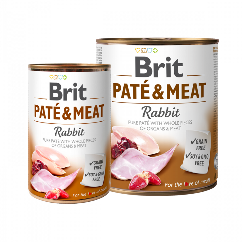 Brit Pate & Meat Rabbit Lata