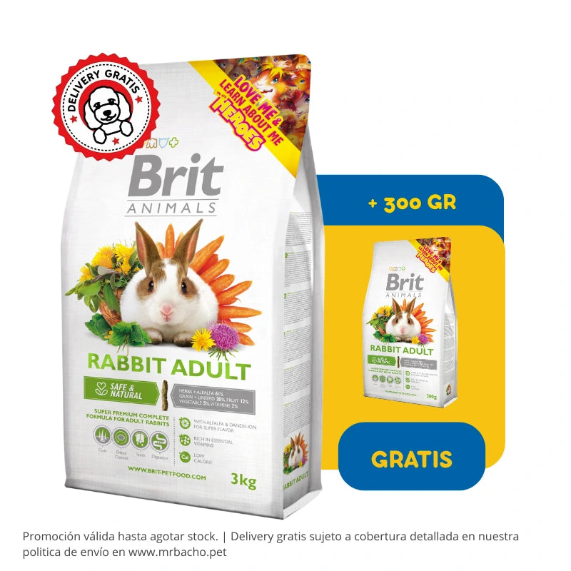 Brit Animals Conejo Adult Complete