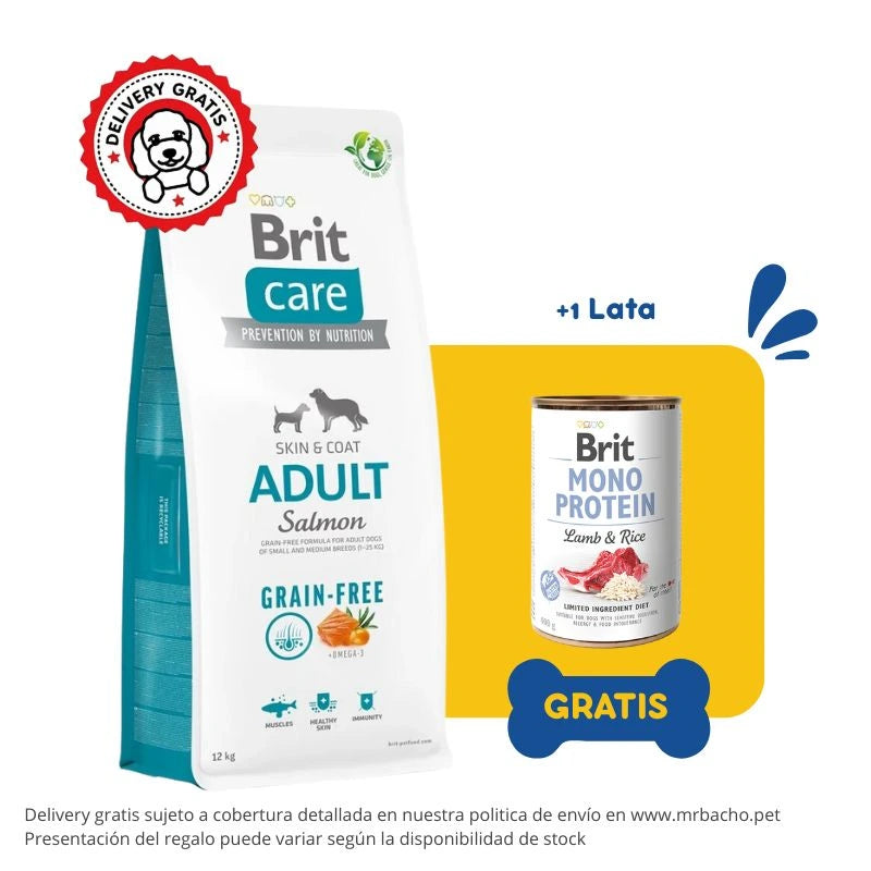 Brit Care Dog Grain-Free Adult Salmón