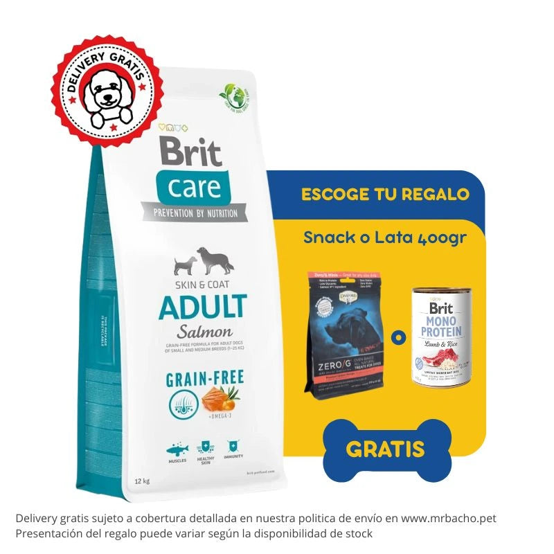Brit Care Dog Grain-Free Adult Salmón