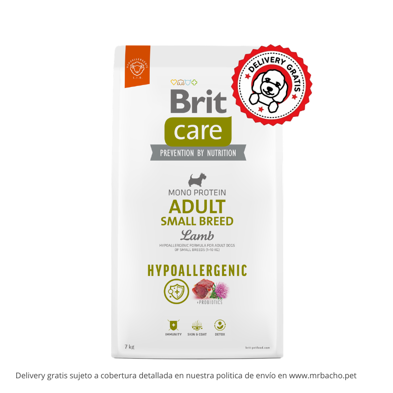 Brit Care Dog Hypoallergenic Adult Small Breed Lamb