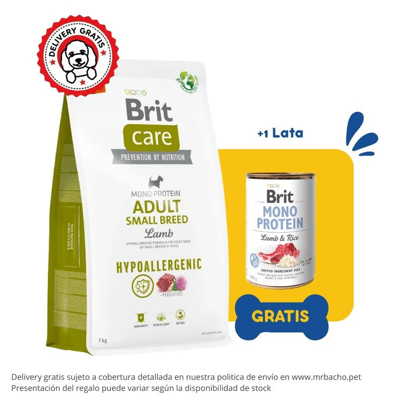 Brit Care Dog Hypoallergenic Adult Small Breed Lamb