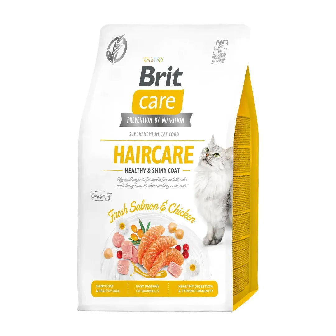 Brit Care Cat Grain-Free Haircare Healthy and Shiny Coat