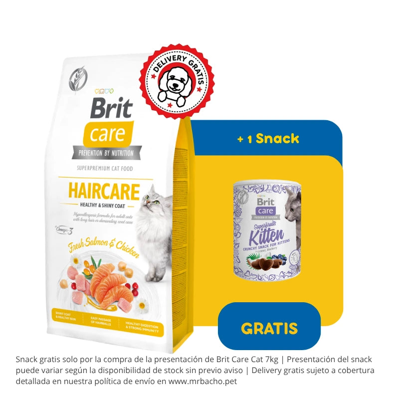 Brit Care Cat Grain-Free Haircare Healthy and Shiny Coat
