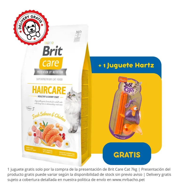 Brit Care Cat Grain-Free Haircare Healthy and Shiny Coat