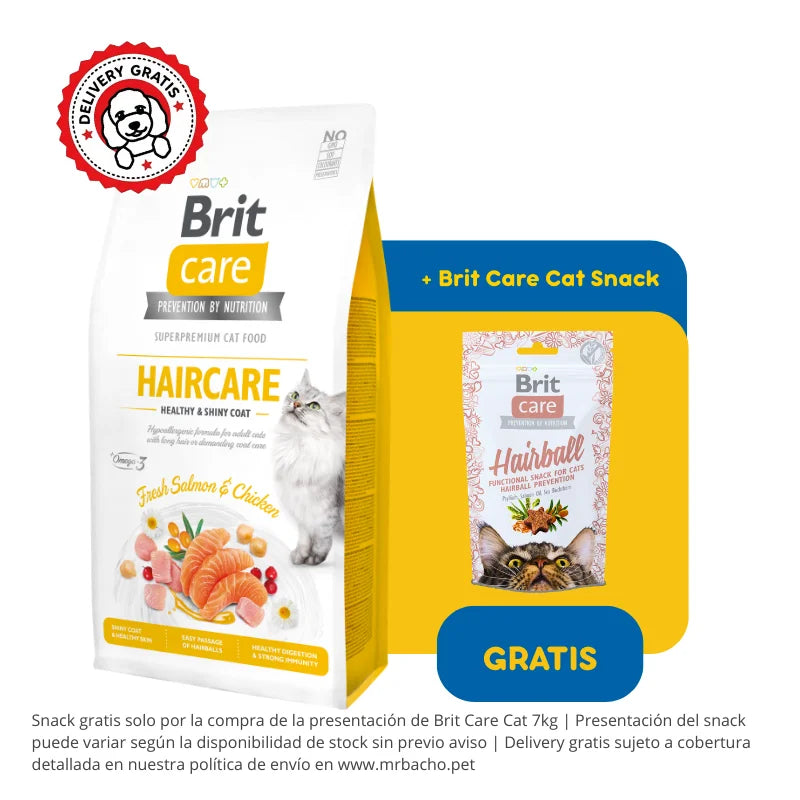 Brit Care Cat Grain-Free Haircare Healthy and Shiny Coat