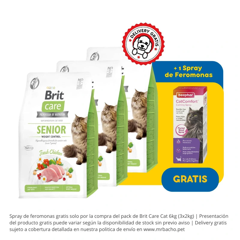 Brit Care Cat Grain-Free Senior Weight Control