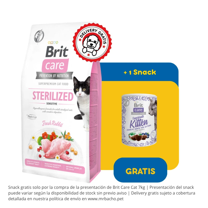 Brit Care Cat Grain-Free Sterilized Sensitive