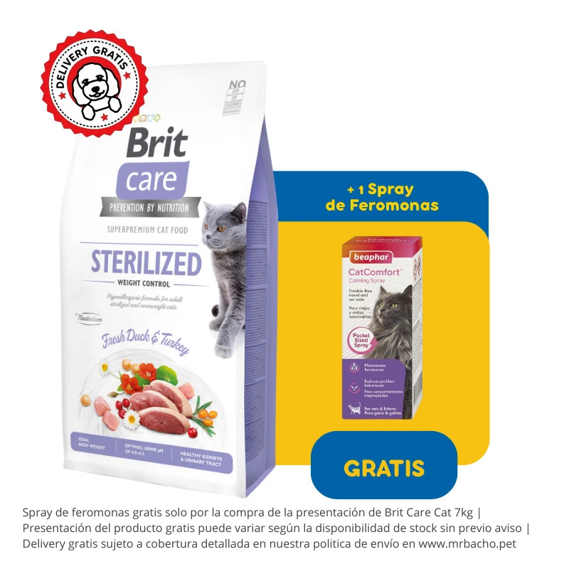 Brit Care Cat Grain-Free Sterilized Weight Control