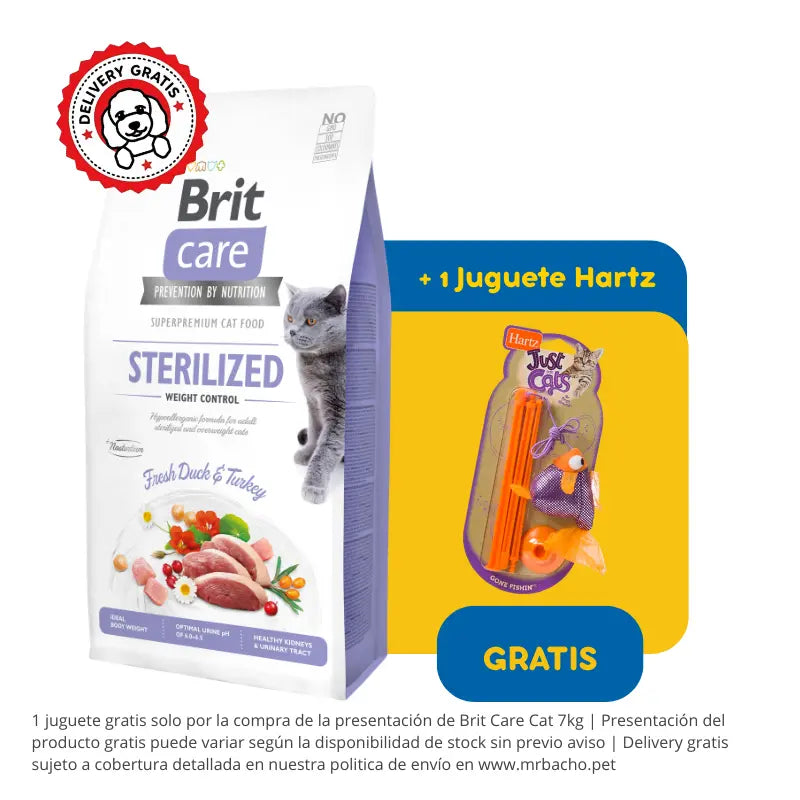 Brit Care Cat Grain-Free Sterilized Weight Control