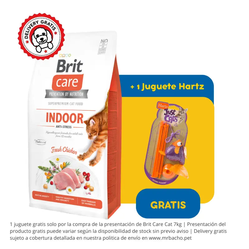Brit Care Cat Grain-free Indoor Anti-Stress