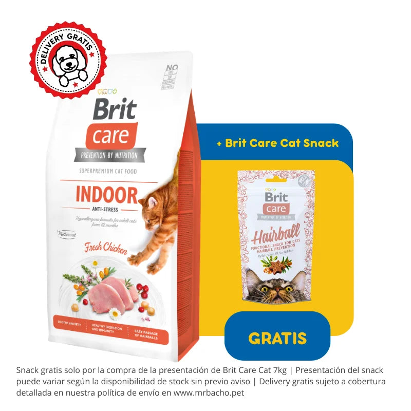 Brit Care Cat Grain-free Indoor Anti-Stress