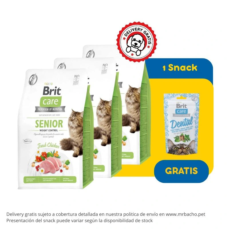 Brit Care Cat Grain-Free Senior Weight Control
