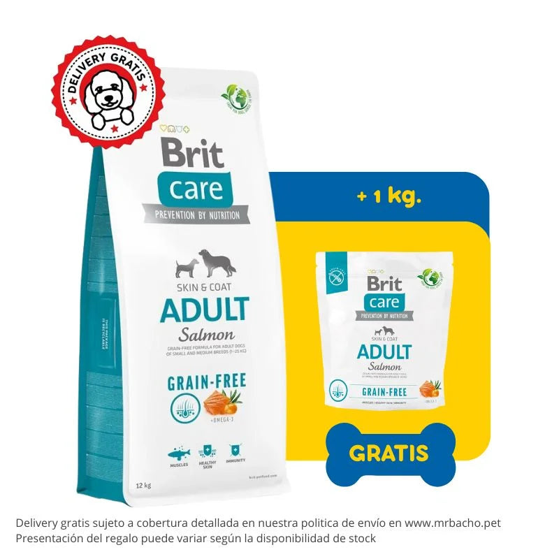 Brit Care Dog Grain-Free Adult Salmón