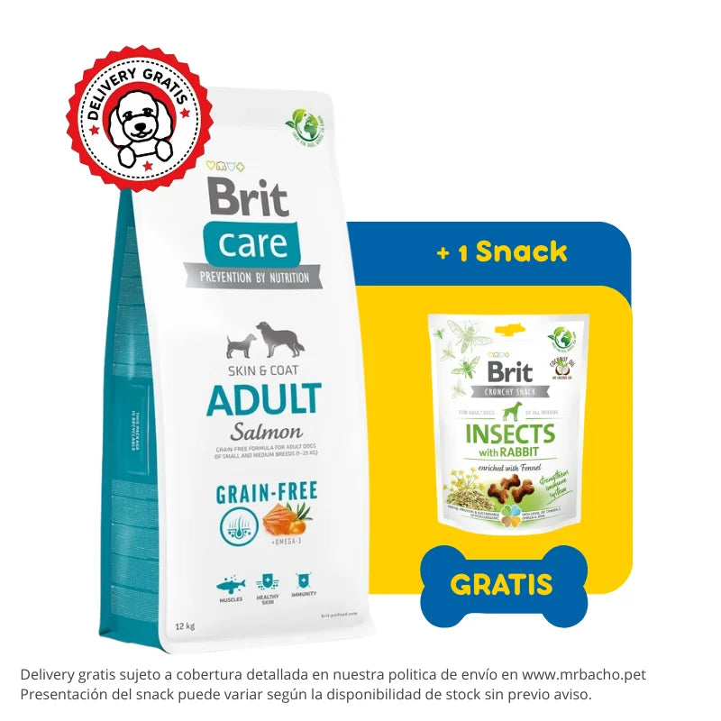 Brit Care Dog Grain-Free Adult Salmón