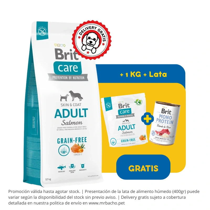 Brit Care Dog Grain-Free Adult Salmón