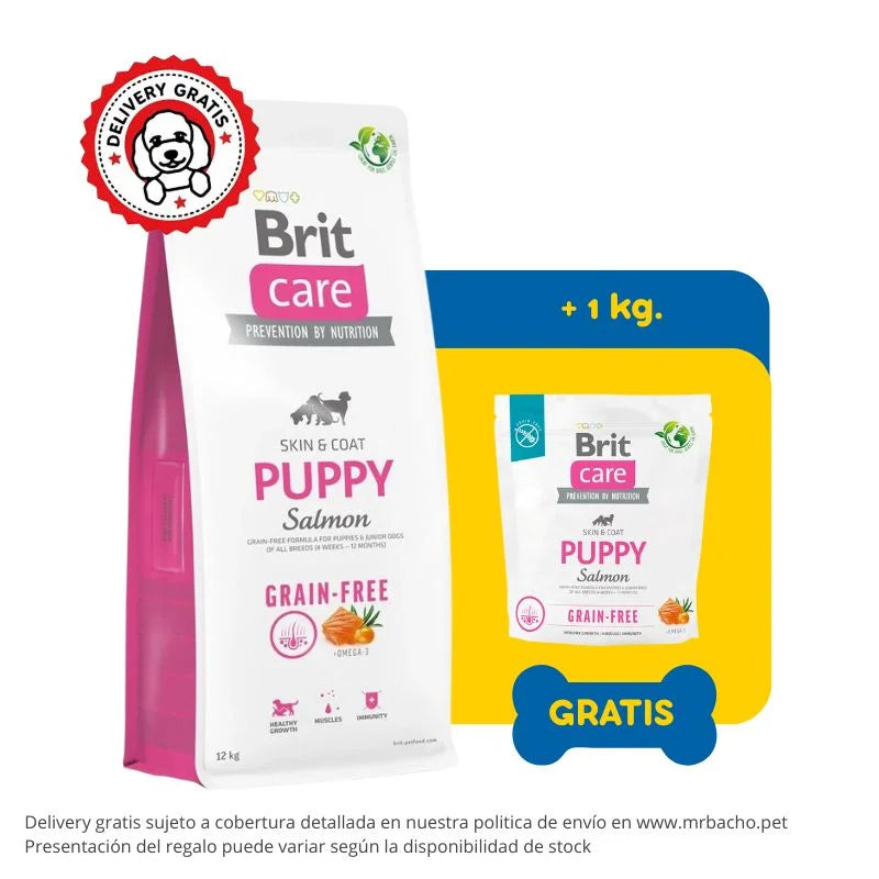 Brit Care Dog Grain-free Puppy Salmón
