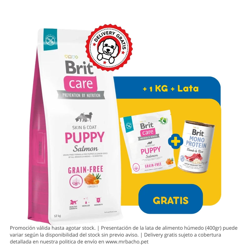 Brit Care Dog Grain-free Puppy Salmón
