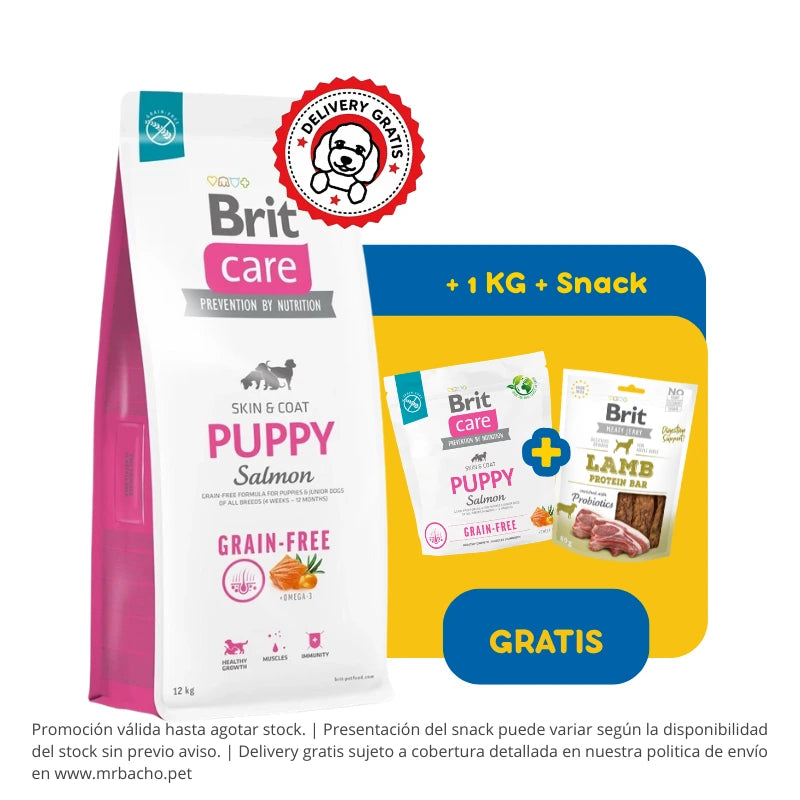 Brit Care Dog Grain-free Puppy Salmón