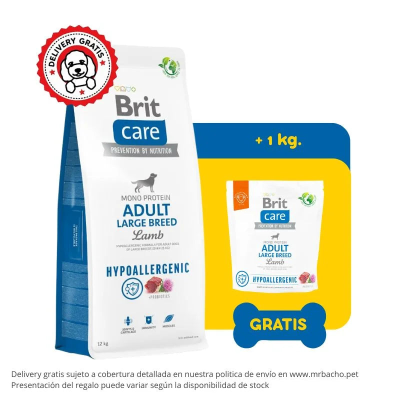 Brit Care Dog Hypoallergenic Adult Large Breed Lamb
