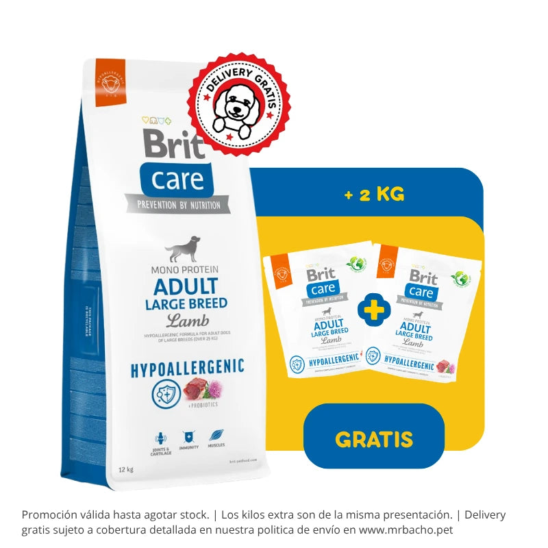 Brit Care Dog Hypoallergenic Adult Large Breed Lamb
